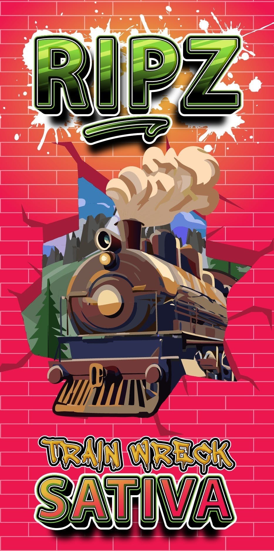 Ripz - Ripz | Train Wreck | 510 Cartridge | 1g - 1