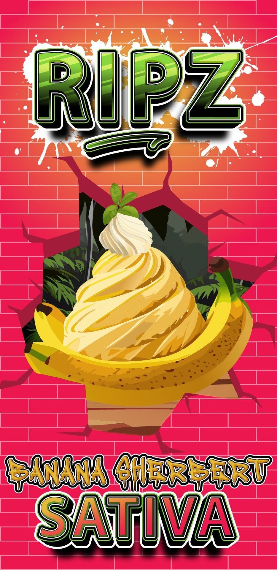 Ripz - Ripz | Banana Sherbert | 510 Cartridge | 1g - 1