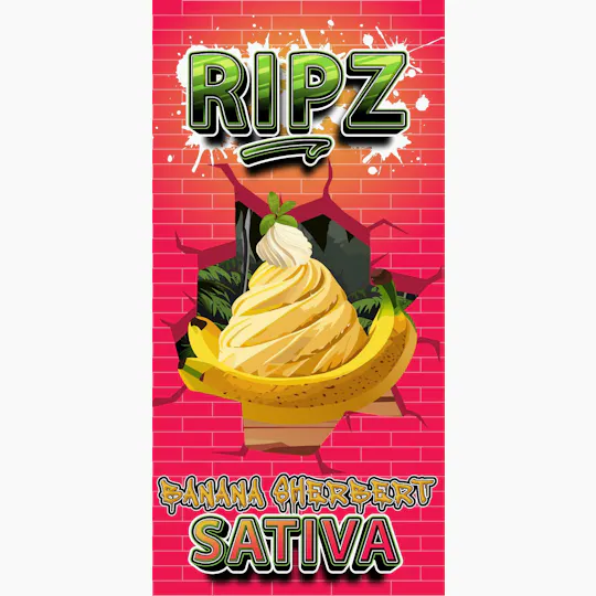 Ripz - Ripz | Banana Sherbert | 510 Cartridge | 1g - 1