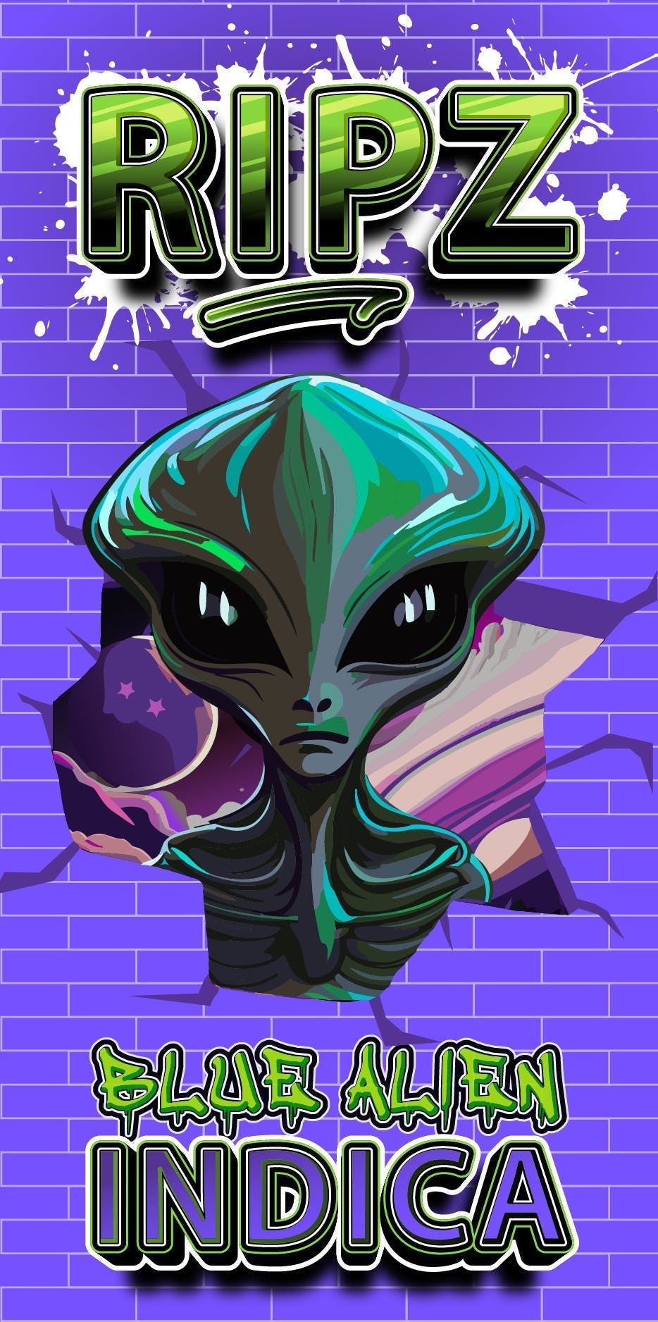 Ripz - Ripz | Blue Alien | 510 Cartridge | 1g - 1