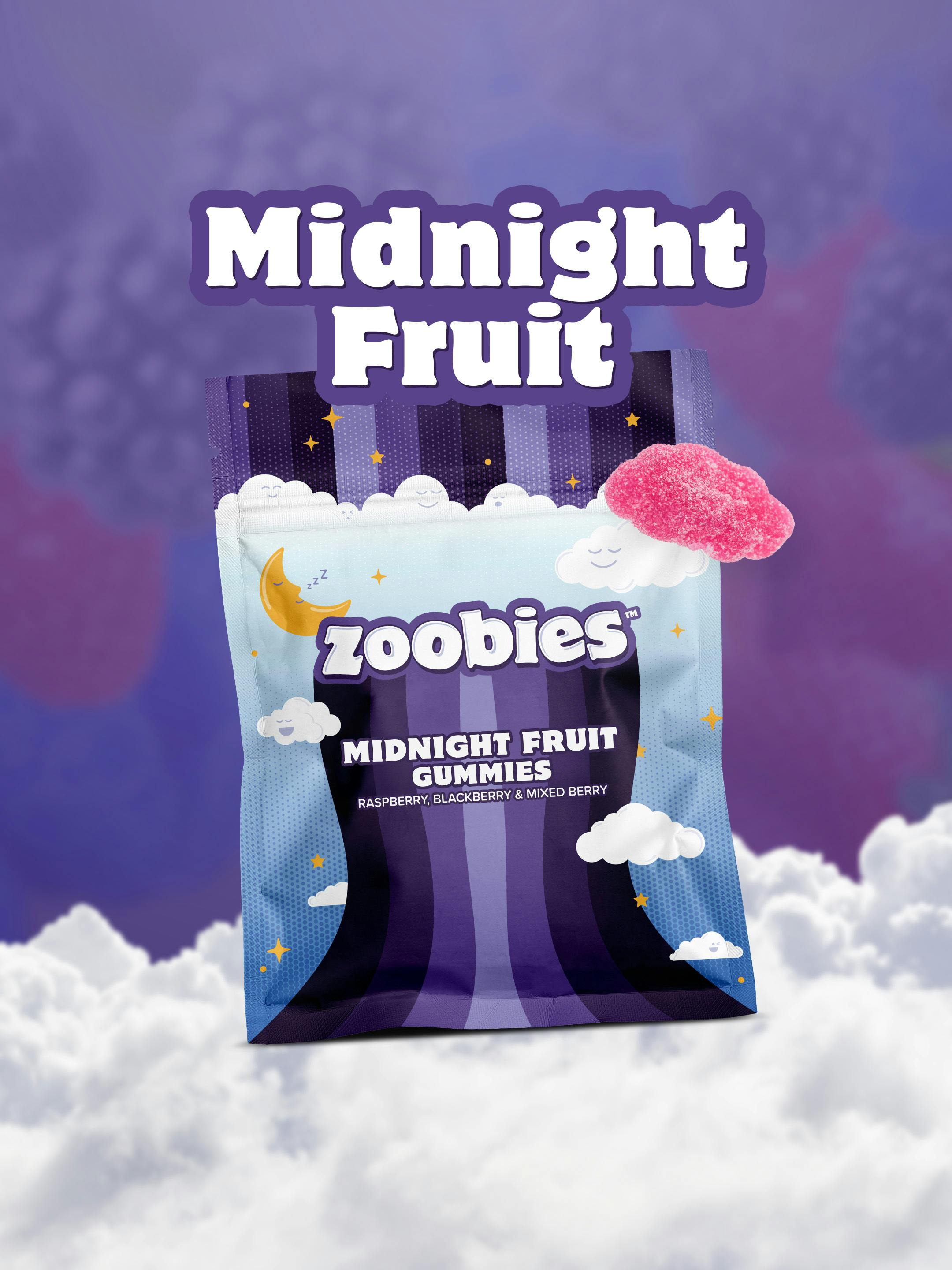 Zoobies - Zoobies | Midnight | Gummies | 50mg | 10ct | 5mg/ea - 1