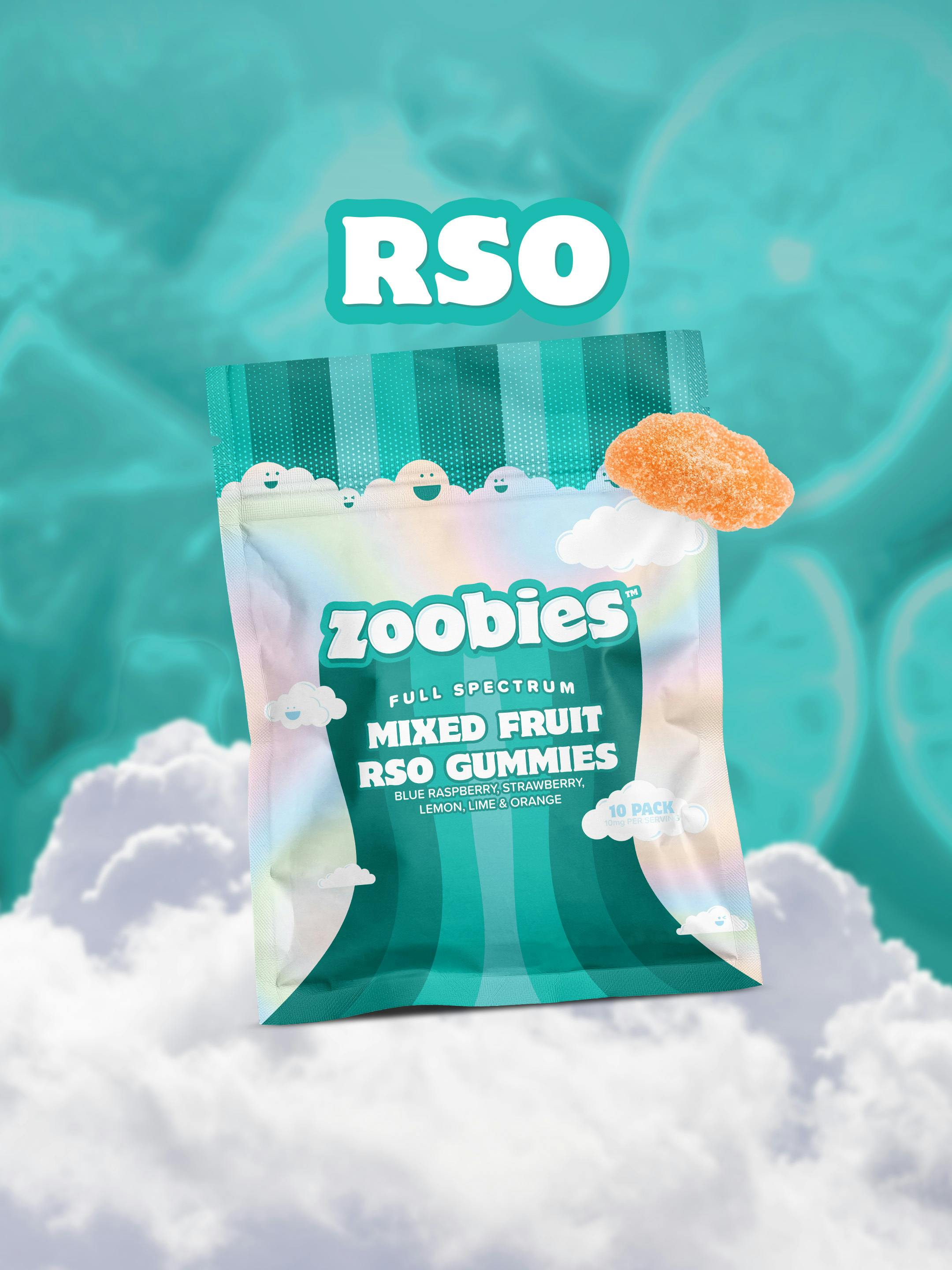 Zoobies - Zoobies | RSO | Hybrid Gummies | 100mg | 10ct | 10mg/ea - 1