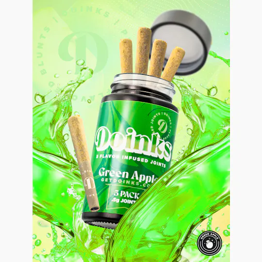 Doinks (CO) - Doinks | Green Apple | Infused Minis | 0.5g each | 5pk - 1