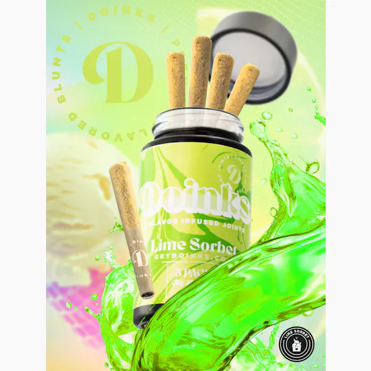Doinks (CO) - Doinks | Lime Sorbet | Infused Minis | 0.5g each | 5pk - 1