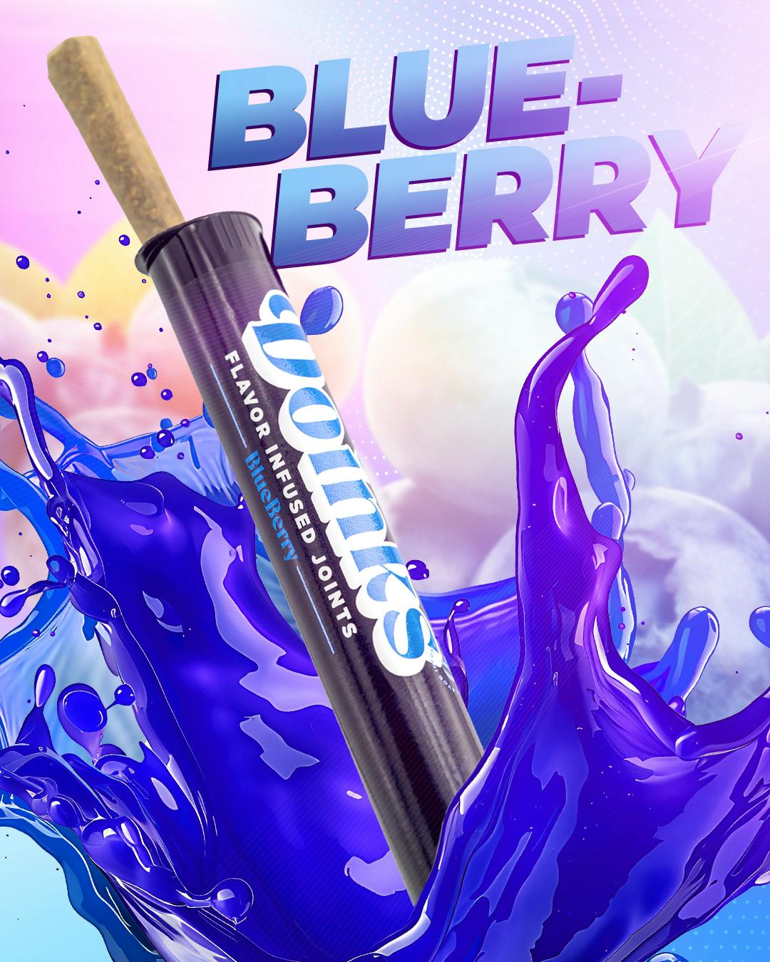 Doinks (CO) - Doinks | Blueberry | Infused Joint | 1g - 1
