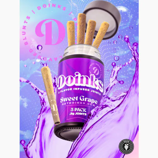 Doinks (CO) - Doinks | Sweet Grape | Infused Minis | 0.5g each | 5pk - 1