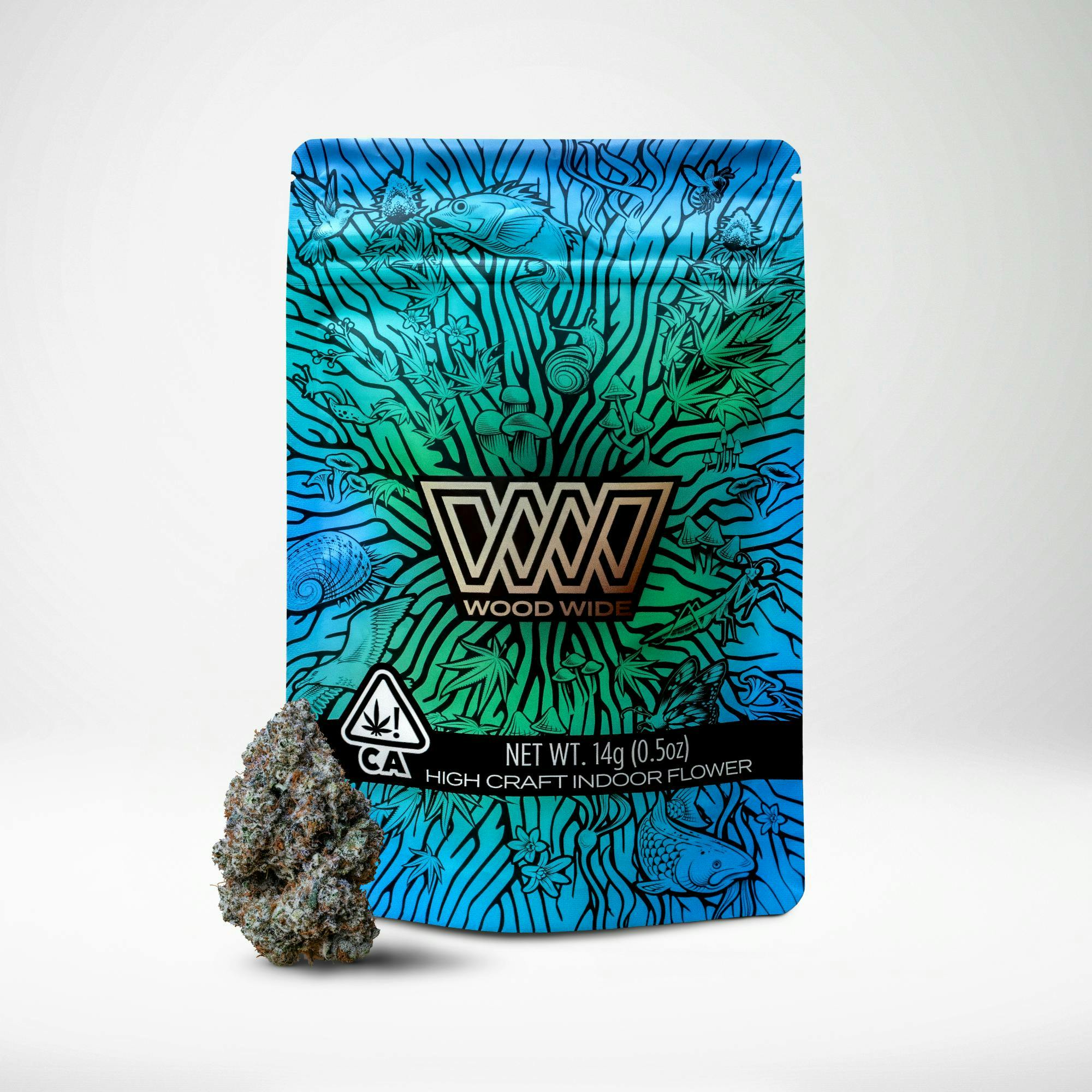 Wood Wide - Wood Wide | Purple Creamsicle | Smalls | 14g - 1