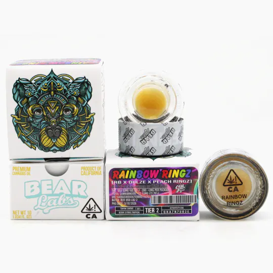 Bear Labs - BEAR Labs - Rainbow Ringz - Live Resin Budder Tier 2 - 1