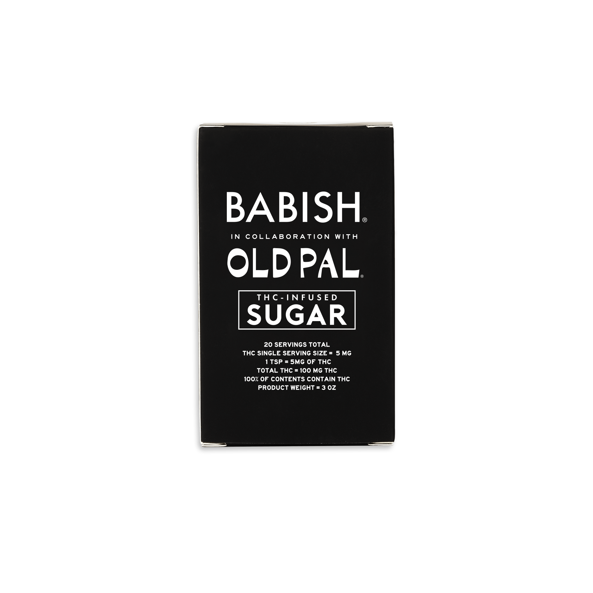 Old Pal - Old Pal | Babish | THC Infused Sugar | 100mg - 1