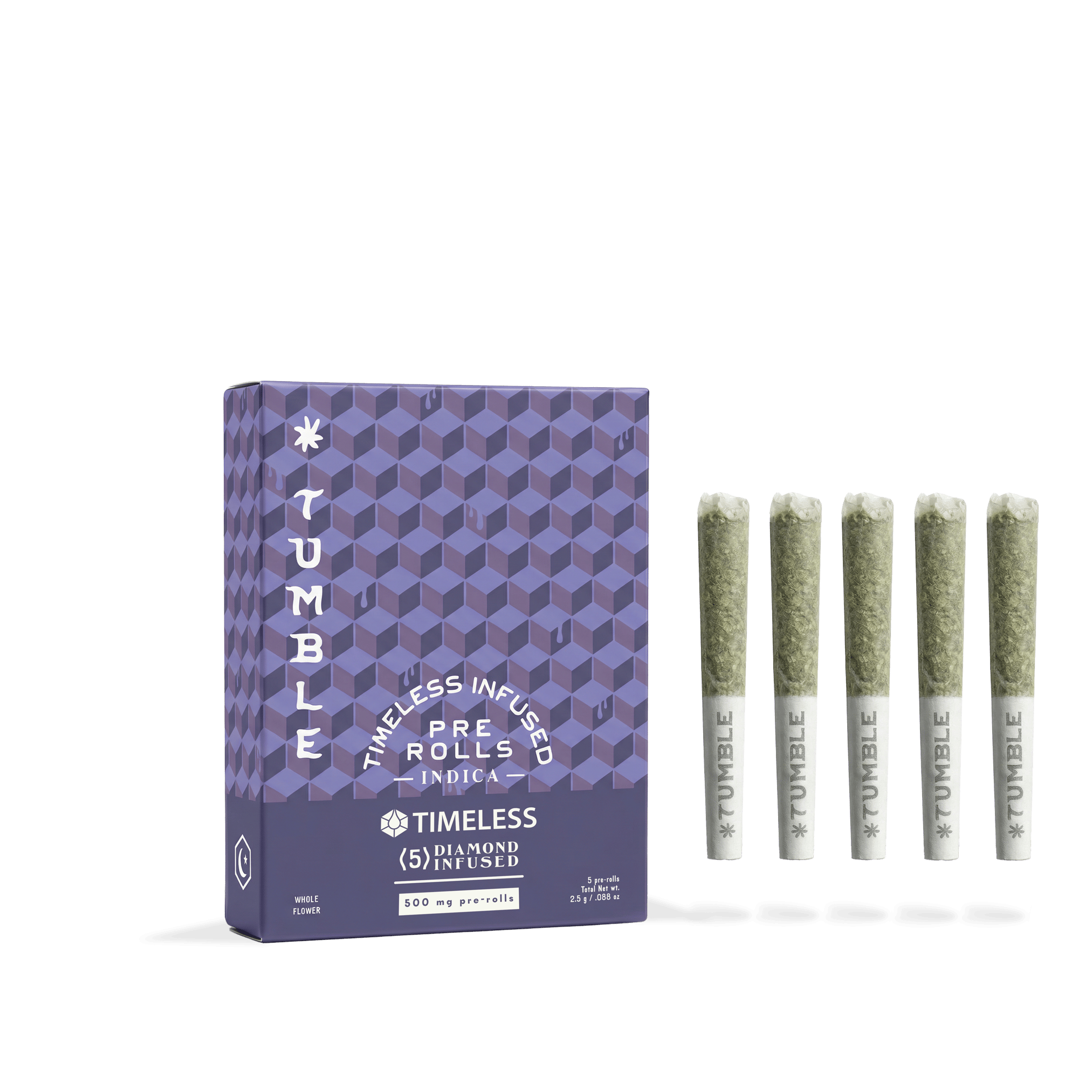 Timeless Vapes - Alien Technology | Tumble Travelers Infused Minis | 0.5g each | 5pk - 1
