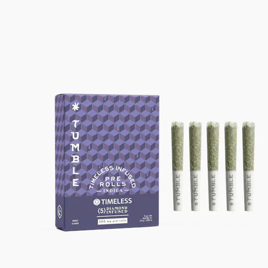 Timeless Vapes - Alien Technology | Tumble Travelers Infused Minis | 0.5g each | 5pk - 1