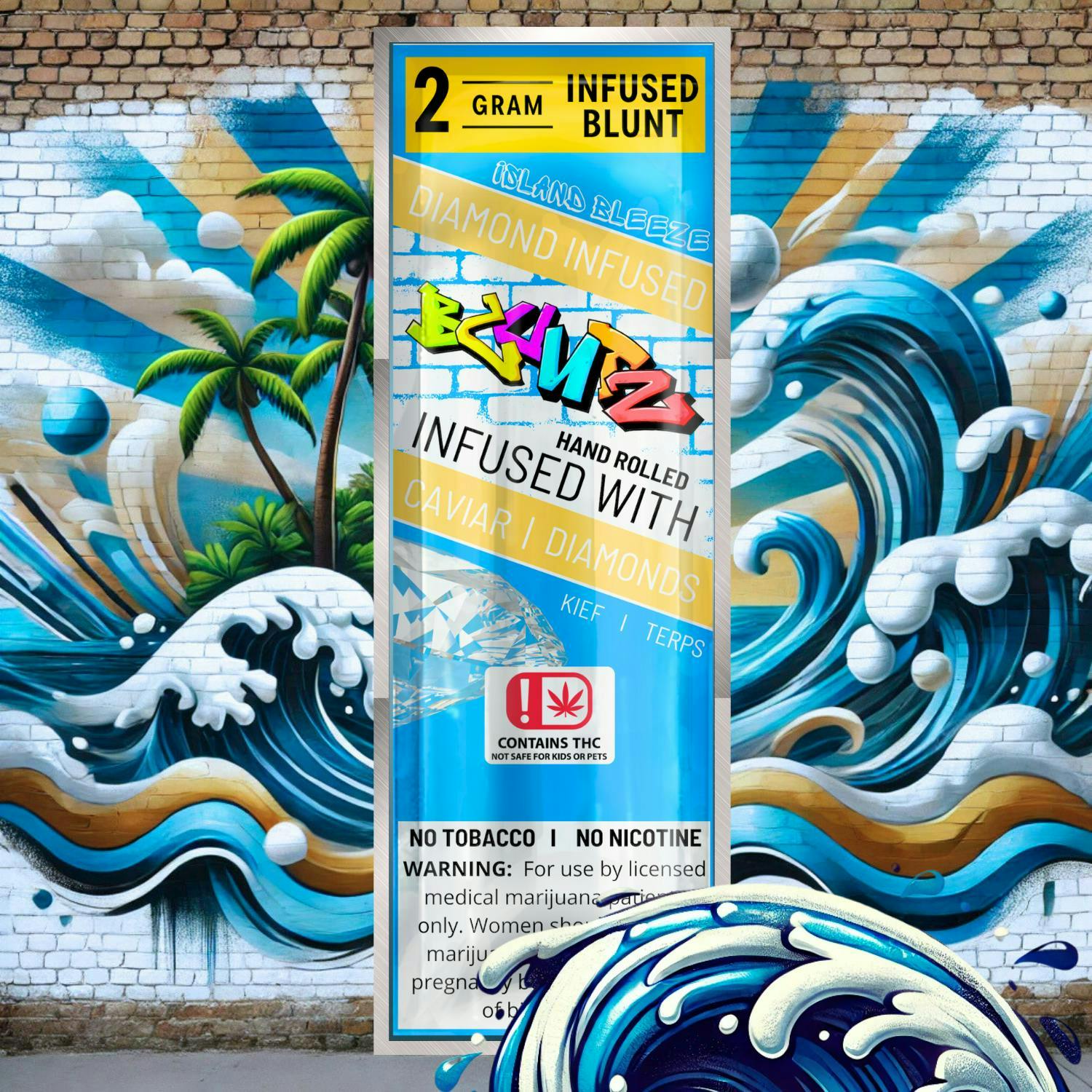 Rex's Remedies - Rex's Remedies | Island Breeze Lemonge | Infused Blunt | 2G - 1