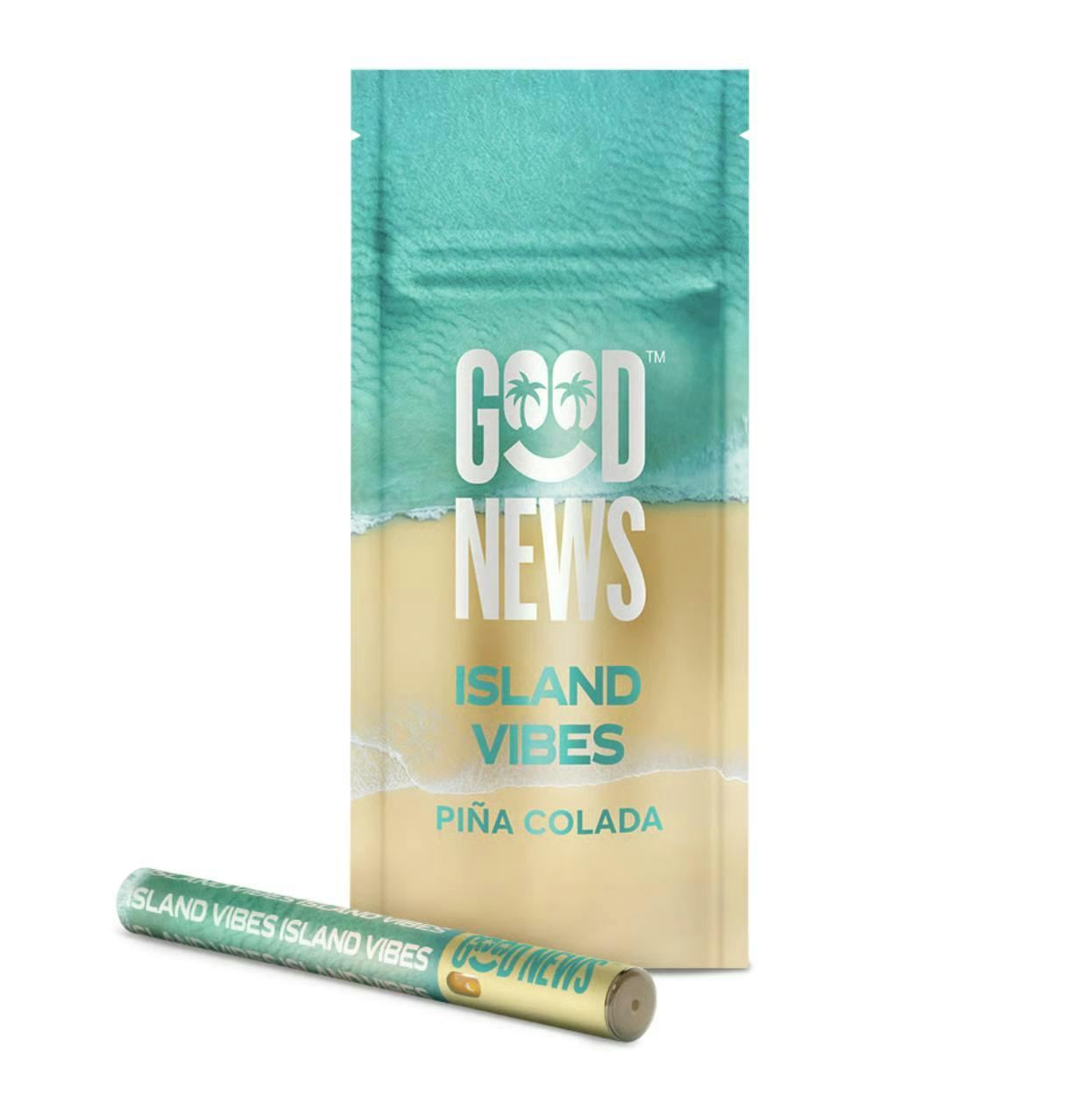 Good News - Good News | Island Vibes Pina Colada | Disposable | 0.5g - 1