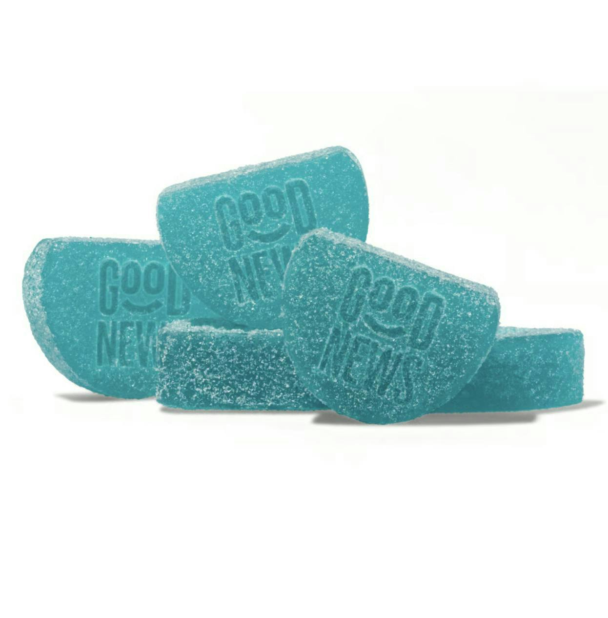 Good News - Good News | High Dose | Blue Raspberry Gummies | 550mg | 10ct | 55mg/ea - 1