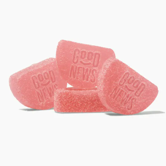 Good News - Good News | High Dose | Watermelon Gummies | 550mg | 10ct | 55mg/ea - 1
