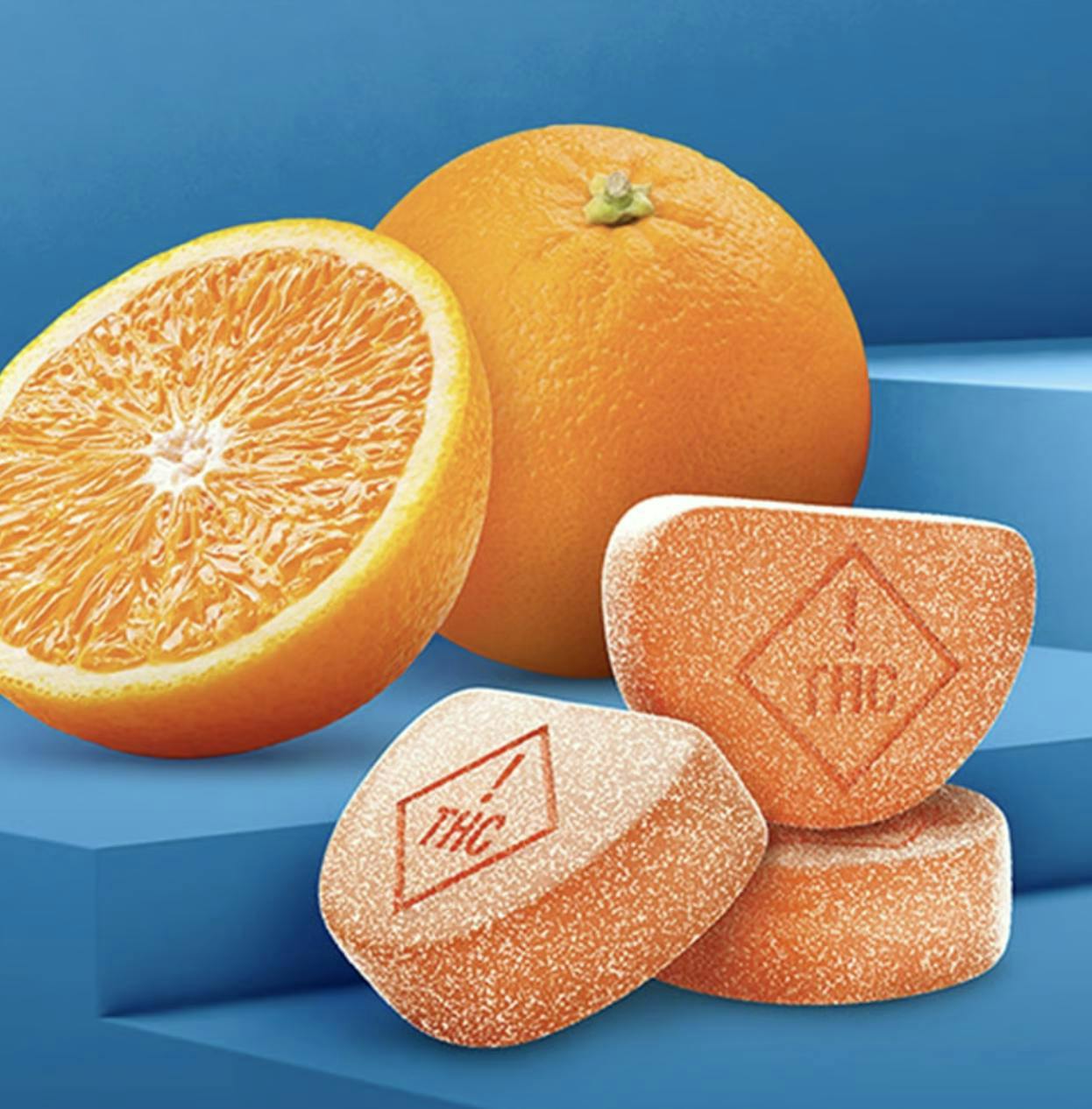 Good News - Good News | Extra Strength Orange Troches | 1000mg | 20ct | 50mg/ea - 1