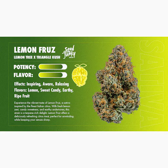 Seed Junky - Seed Junky | Lemon Fruz | Joints | 1g each | 4pk - 1