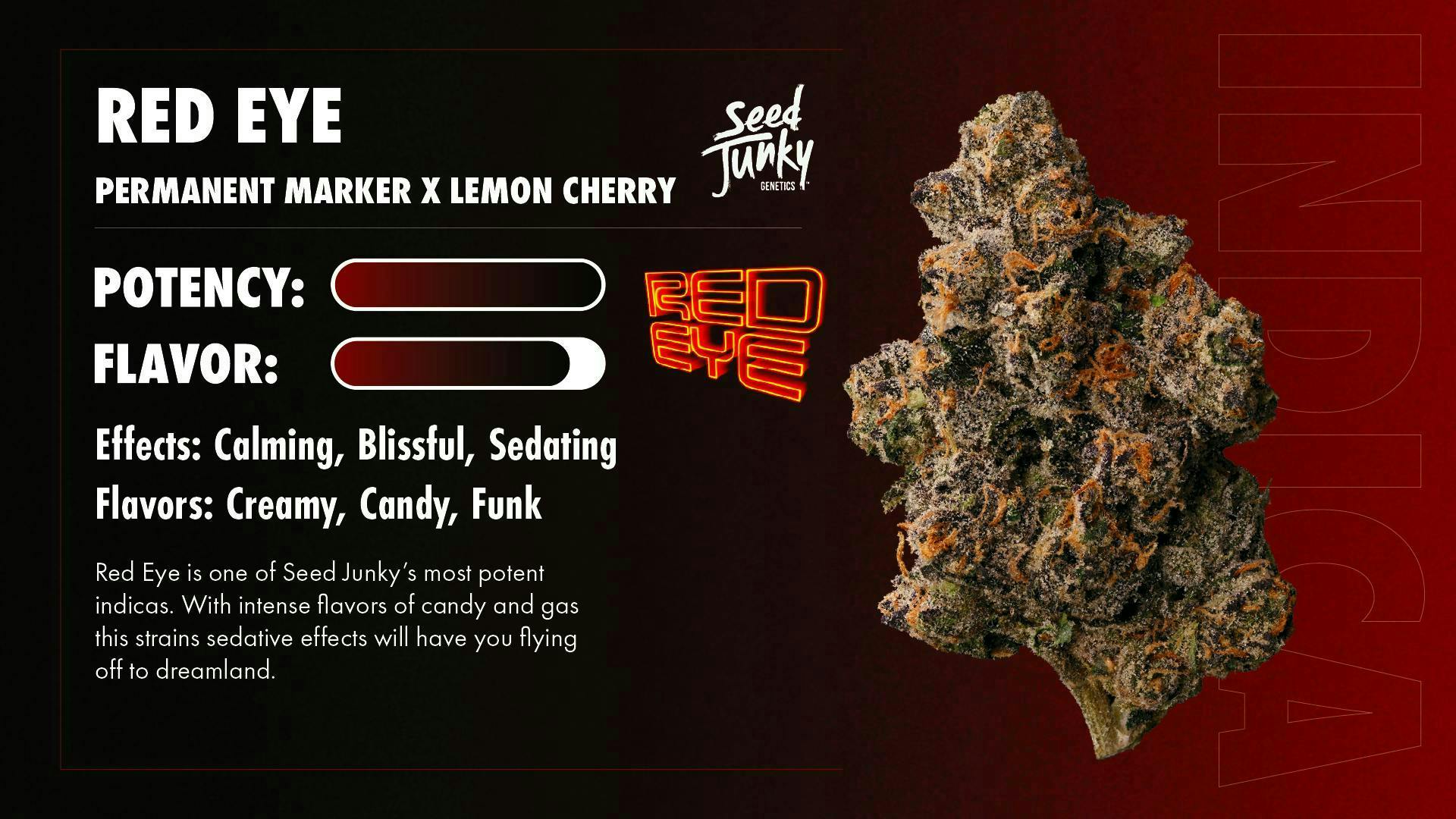 Seed Junky - Red Eye | Joints | 1g each | 4pk - 1