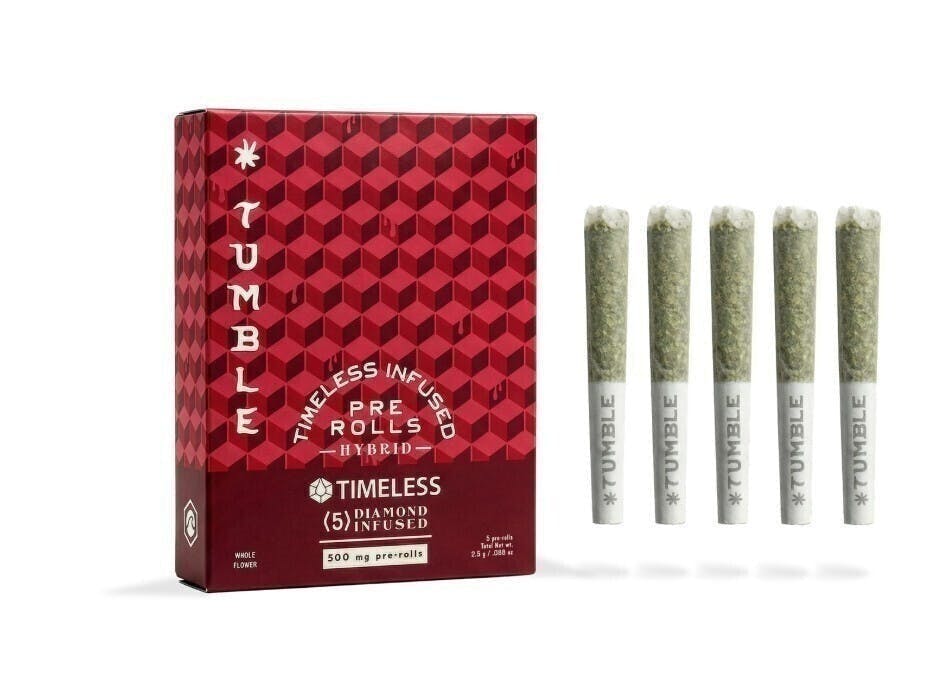 Timeless Vapes - Love Poition #9 | Tumble Travelers Infused Minis | 0.5g each | 5pk - 1