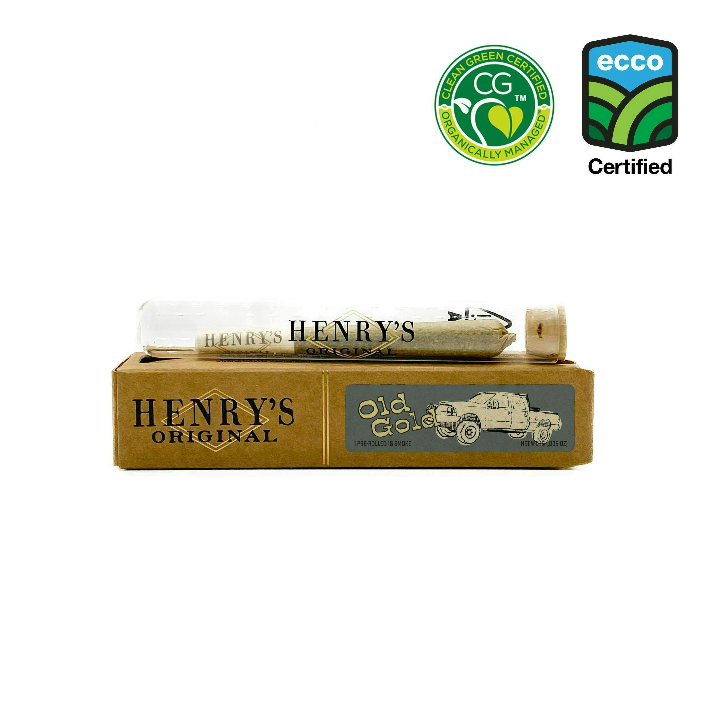 Henry's Original - Henry's Original | Old Gold | Joints | 1g - 1