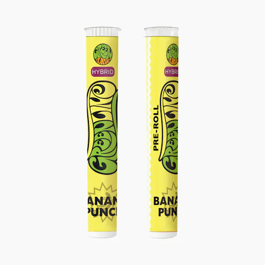 Greenline - Banana Punch - Indoor Flower Pre-Roll - Hybrid - 1g - 1