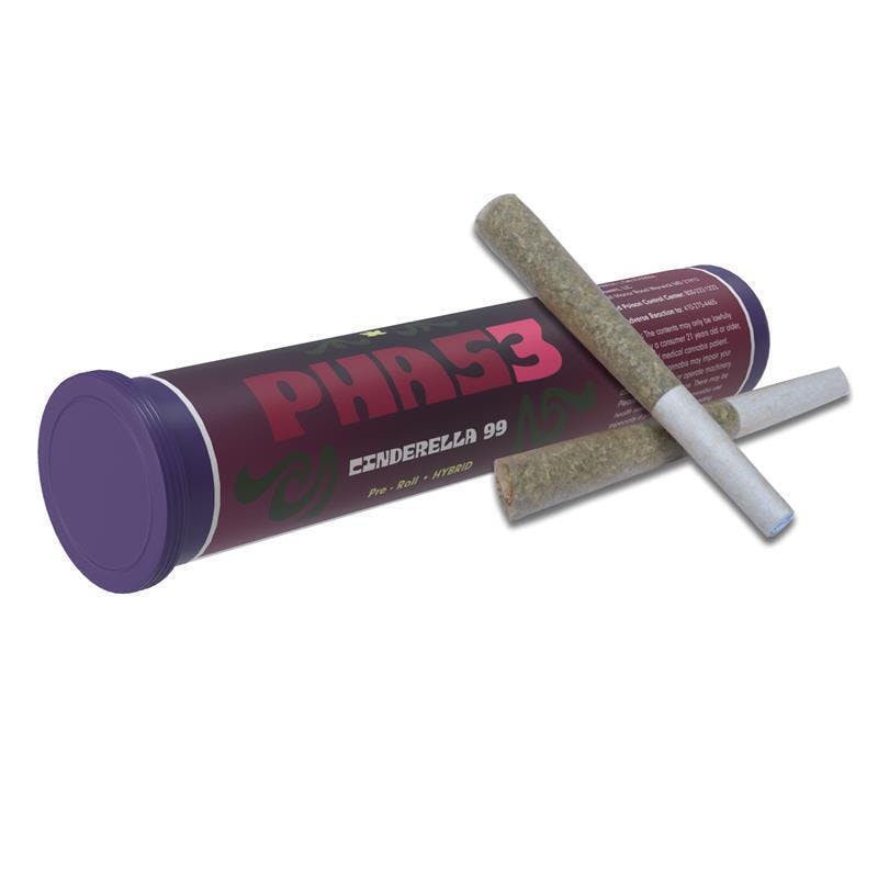 SunMed Growers - Cinderella 99 Pre Roll 0.5g/2 Pack - 1