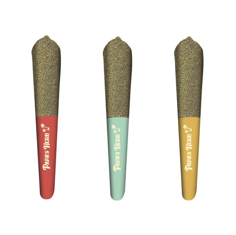 Papa's Herb - Triple Infused Flight | Infused Minis | 0.47g each | 3pk - 1