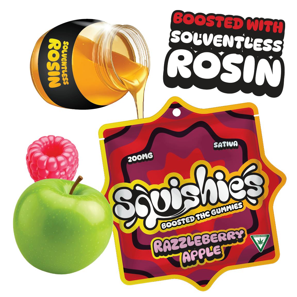 Squishies - Squishies | Razzleberry Apple Gummies | 200mg | 10ct | 20mg/ea - 1