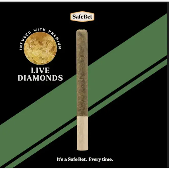Safe Bet - Safe Bet | Breath Face | Diamond Infused Joints | 0.5g each | 7pk - 1