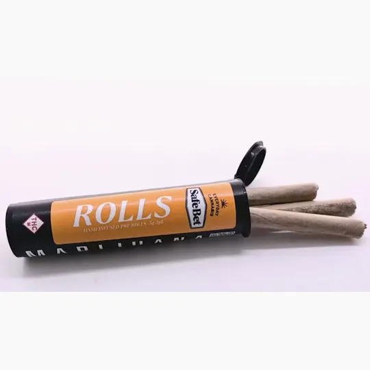 Safe Bet - Safe Bet | MeraMAC Dream | Infused Joints | 0.5g each | 3pk - 1