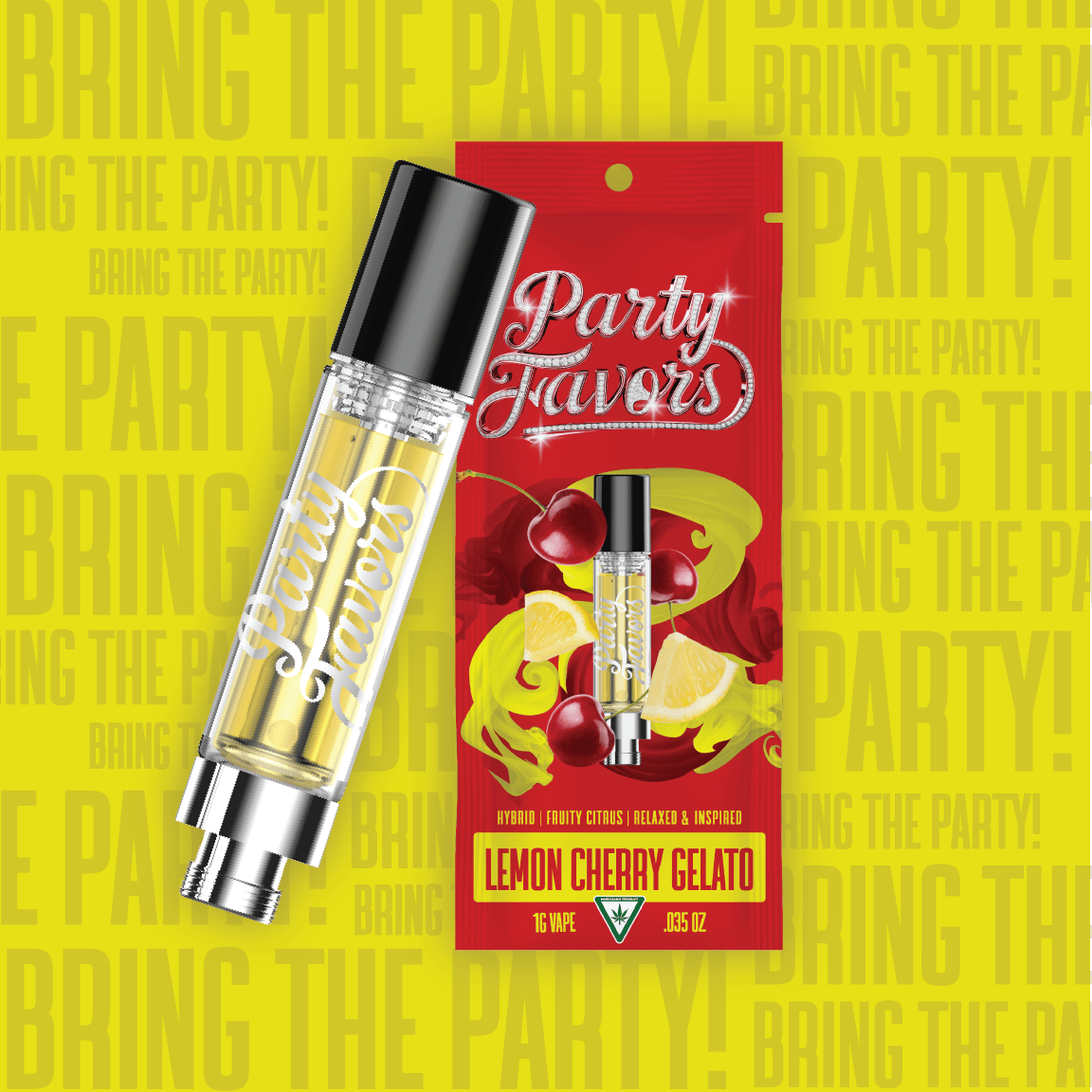 Party Favors - Party Favors | Lemon Cherry Gelato | Cartridge | 1g - 1