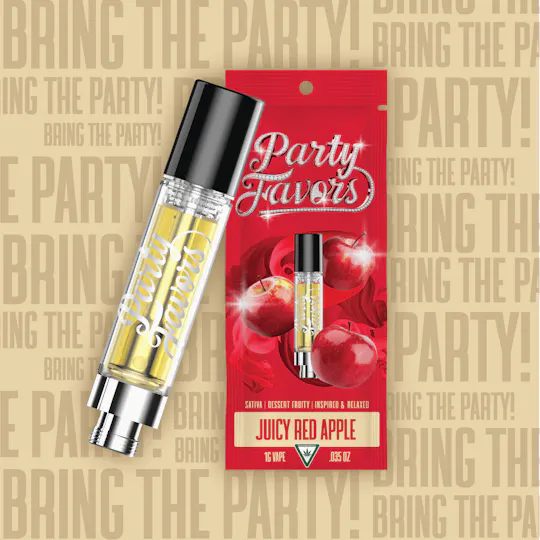 Party Favors - Party Favors | Juicy Red Apple | Cartridge | 1g - 1