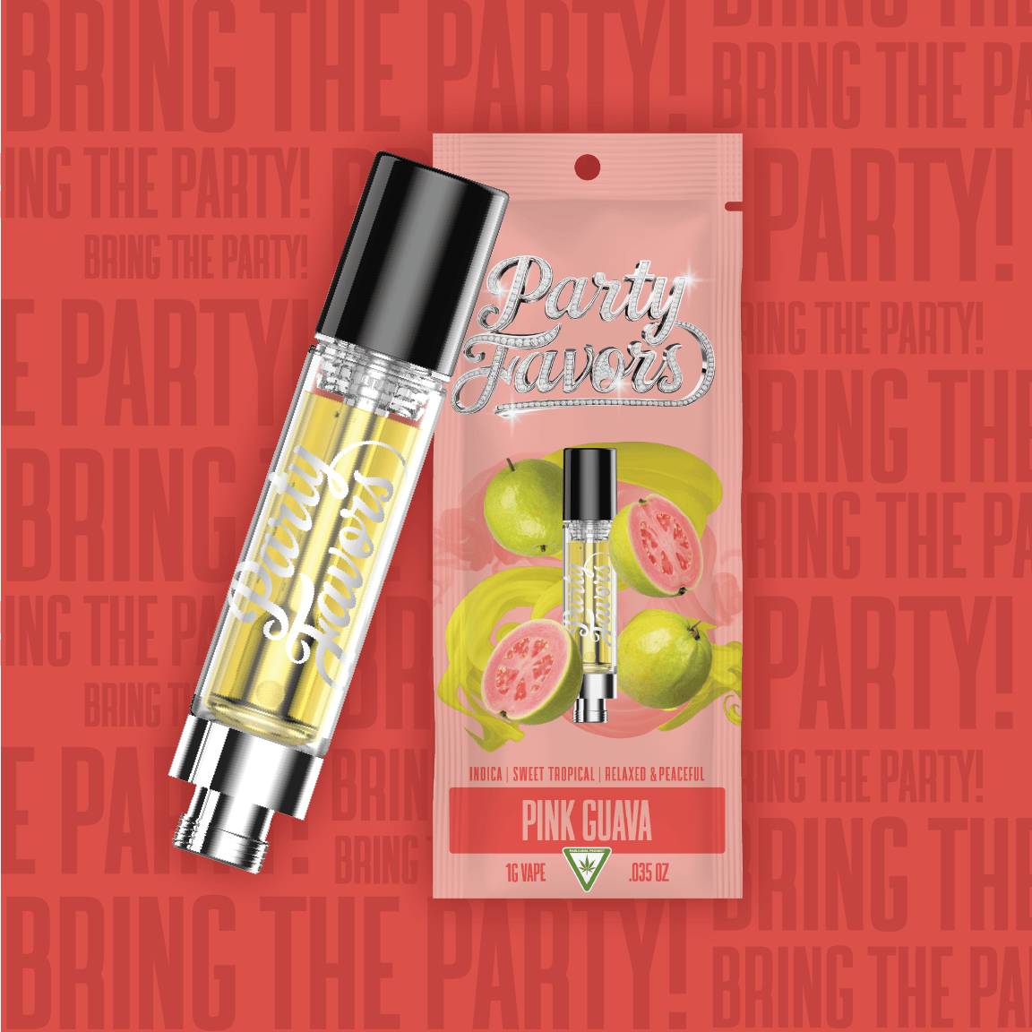 Party Favors - Party Favors | Pink Guava | Cartridge | 1g - 1