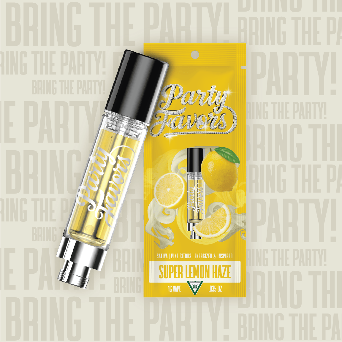 Party Favors - Party Favors | Super Lemon Haze | Cartridge | 1g - 1