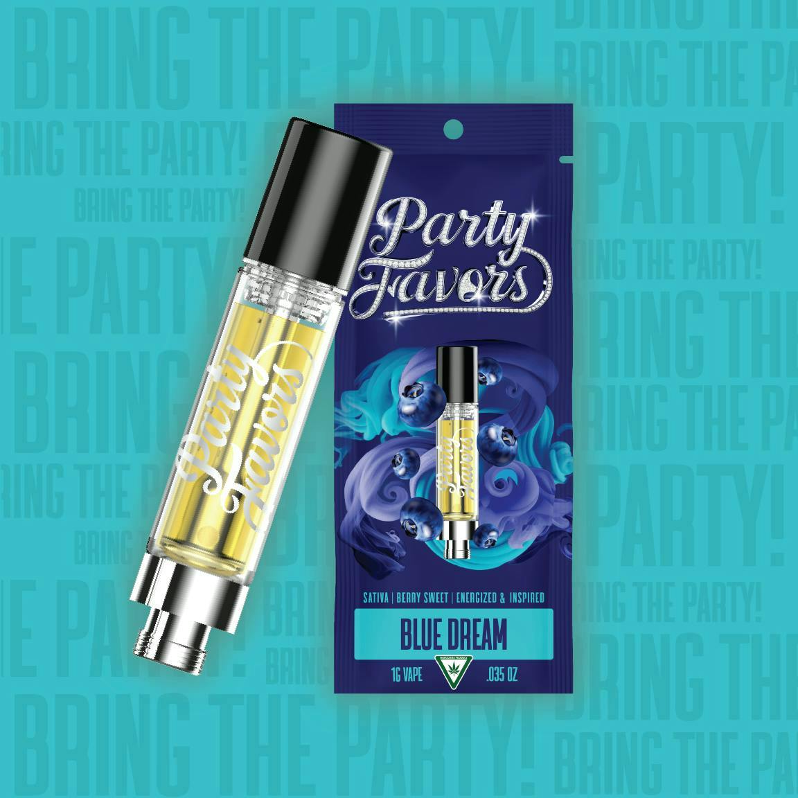 Party Favors - Party Favors | Blue Dream | Cartridge | 1g - 1