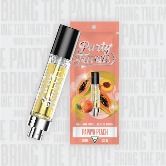 Party Favors - Party Favors | Papaya Peach | Cartridge | 1g - 1