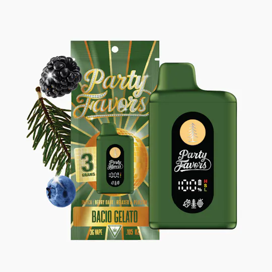 Party Favors - Party Favors | Bacio Gelato | Juicebox Disposable | 3g - 1