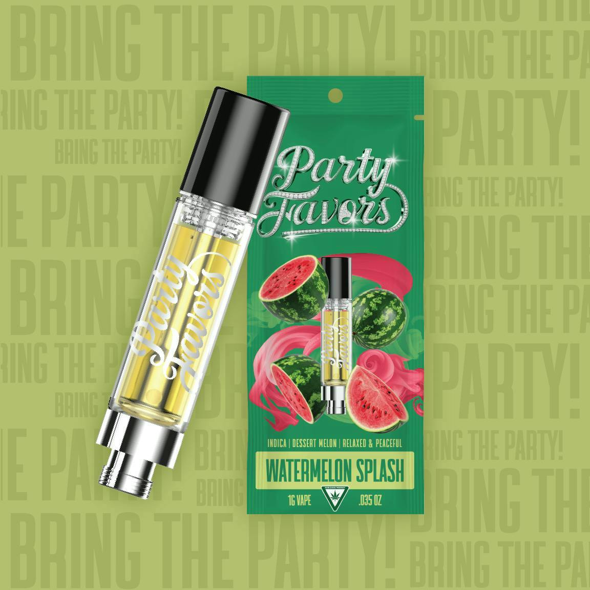 Party Favors - Party Favors | Watermelon Splash | Cartridge | 1g - 1
