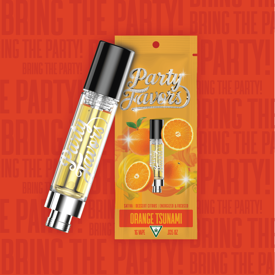 Party Favors - Party Favors | Orange Tsunami | Cartridge | 1g - 1