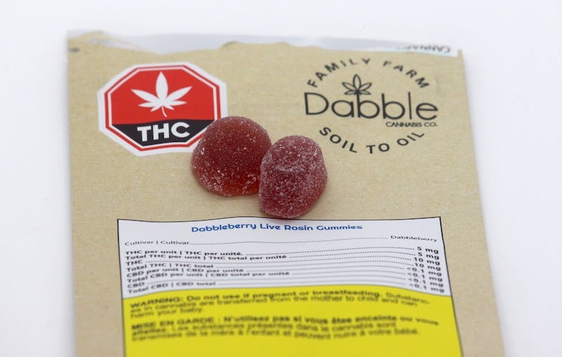 Dabble Cannabis Co. - Dabble Cannabis Co | Dabbleberry Gummies | 10mg | 2ct | 5mg/ea - 1