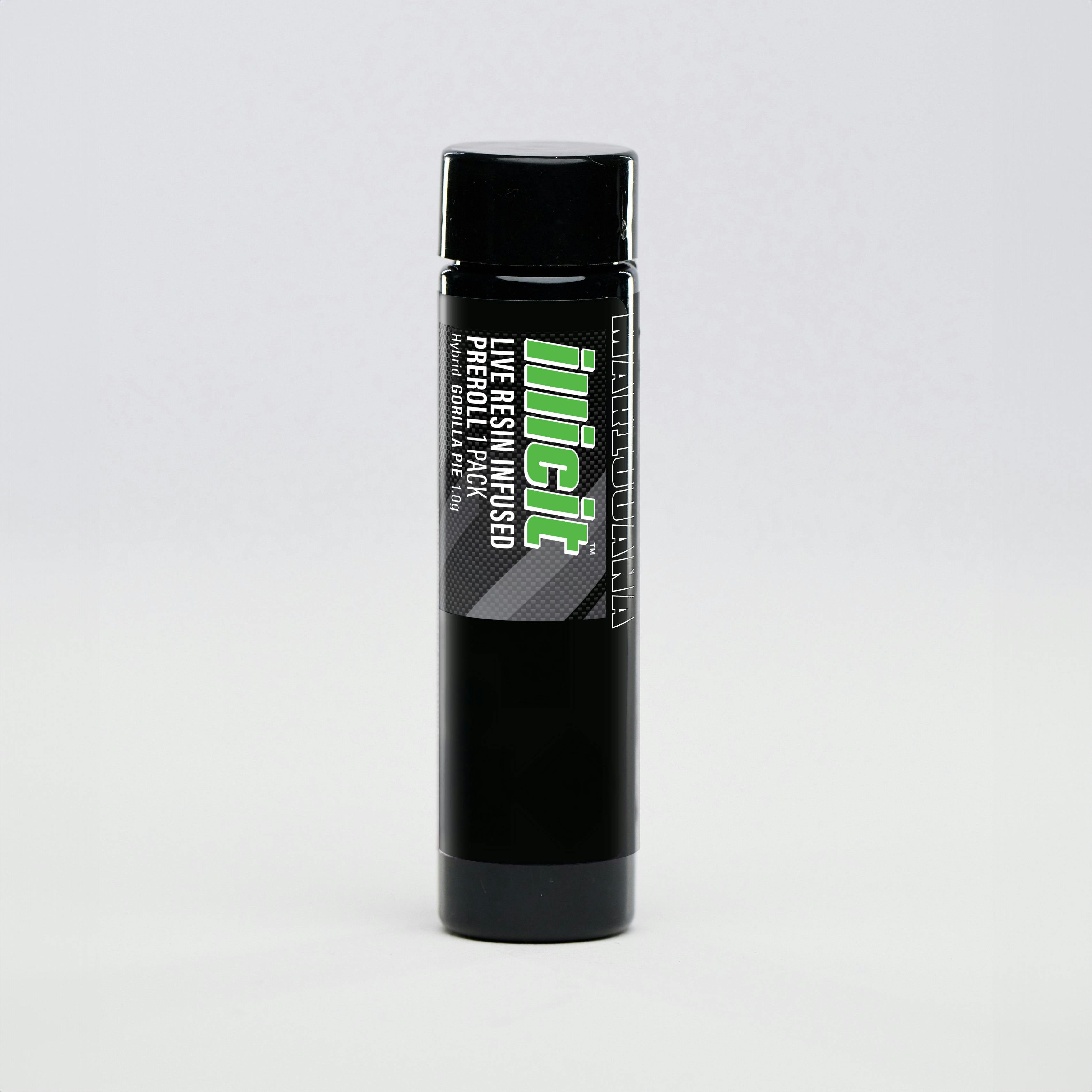 ILLICIT - Gorilla Pie Live Resin Infused 1g Preroll Single - 1