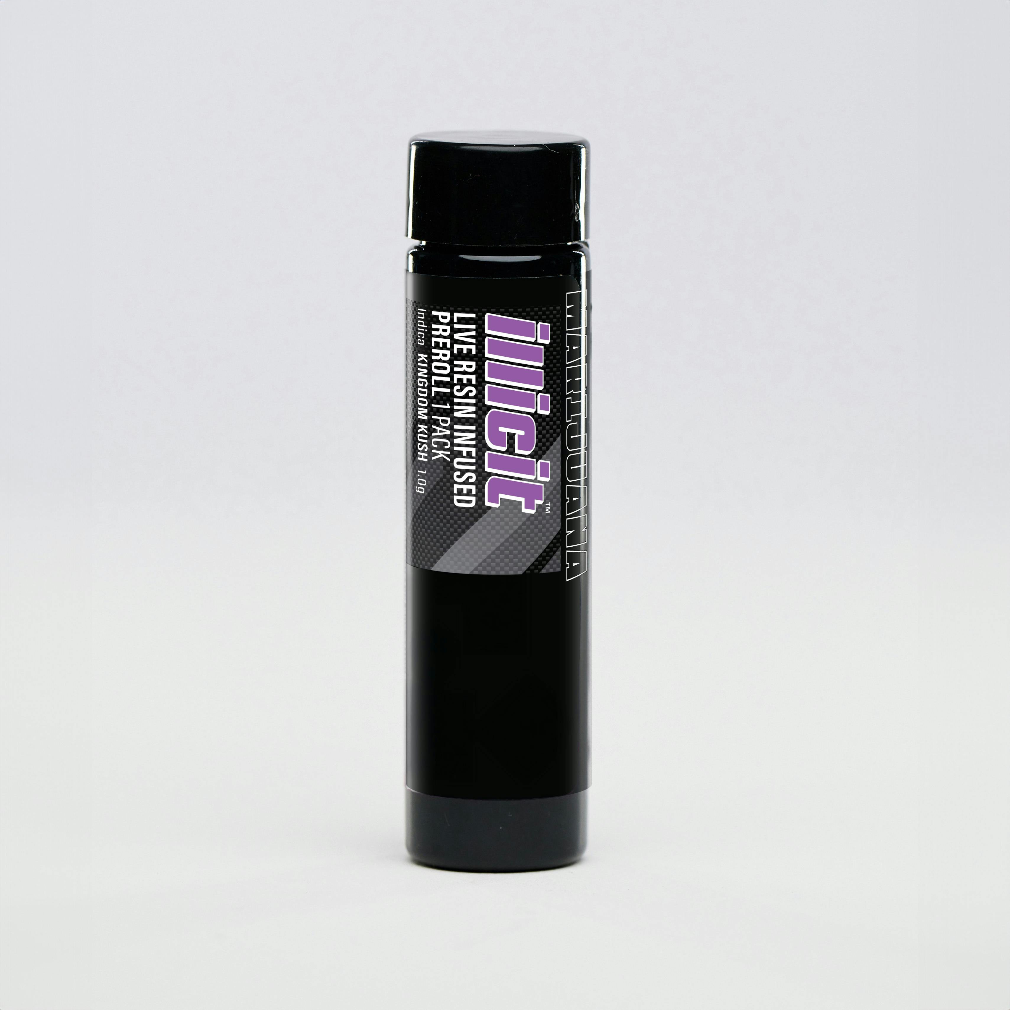 ILLICIT - Kingdom Kush Live Resin Infused 1g Preroll Single - 1