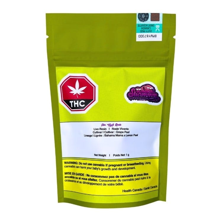 Slurmmm - Slurmmm | Grape Peel | Live Rosin | 1g - 1