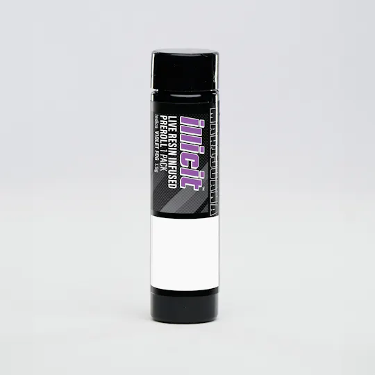 ILLICIT - Violet Fog Live Resin Infused 1g Preroll Single - 1