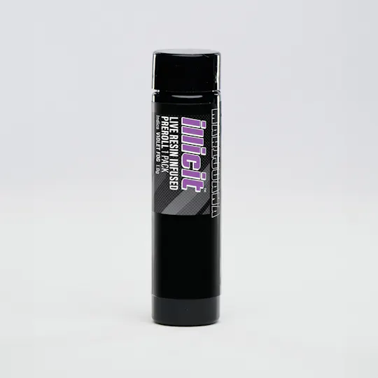 ILLICIT - Violet Fog Live Resin Infused 1g Preroll Single - 1