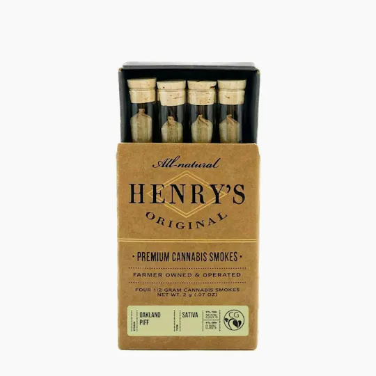Henry's Original - Henry's Original | Maui Wowie | Joints | 0.5g each | 4pk - 1