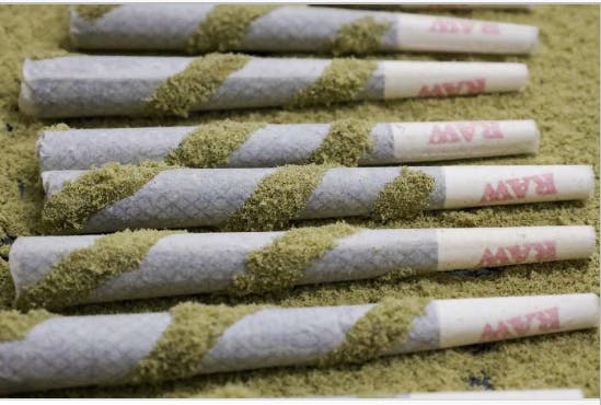 P37 - P37 | Loctite | Kief Twist Infused Joint | 1.25g - 1