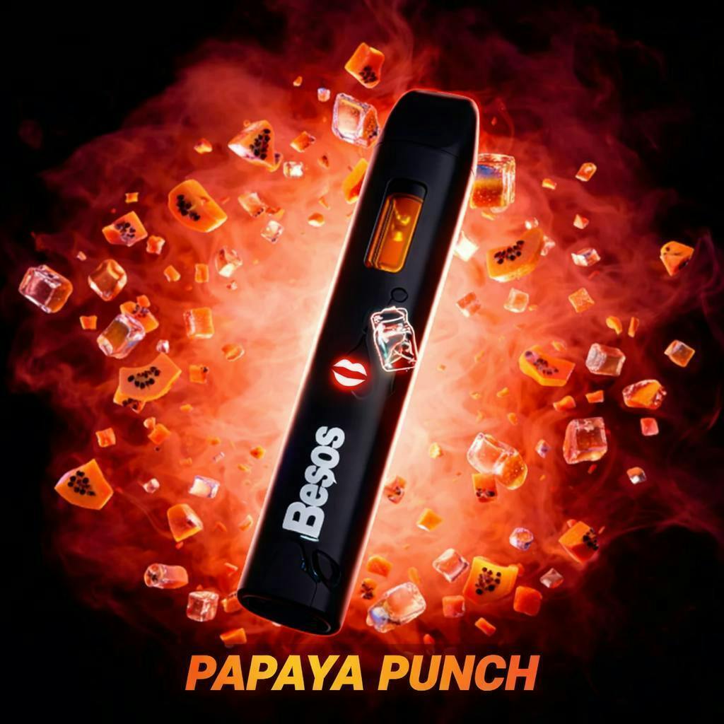 Besos - Besos | Papaya Punch | Diamonds Disposable | 1.25g - 1