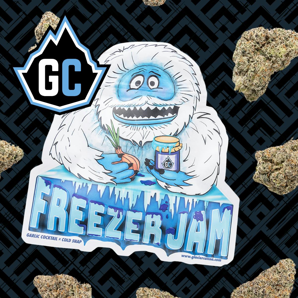 Glacier Cannabis - Glacier Cannabis | Freezer Jam | Prepacked Flower | 3.5g - 1