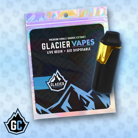 Glacier Cannabis - Glacier Cannabis | Super Blue Dream | Live Resin Disposable | 1g - 1